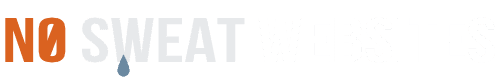 No-Sweat Websites Light Logo